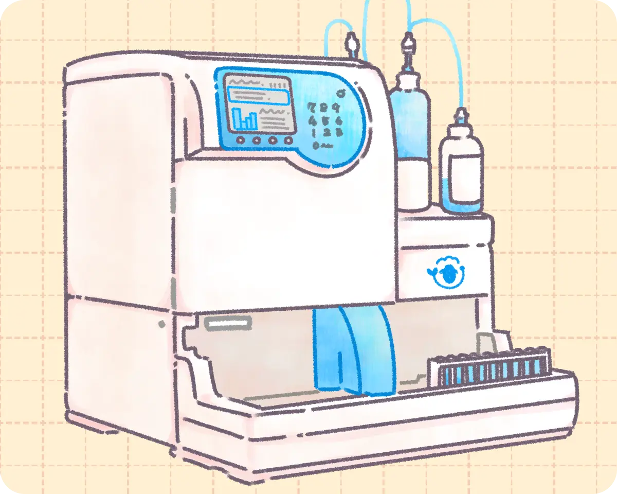糖化ヘモグロビン・<br class="u-hidden__min-lg">血糖測定器